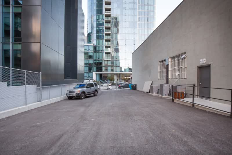 Gated outdoor space