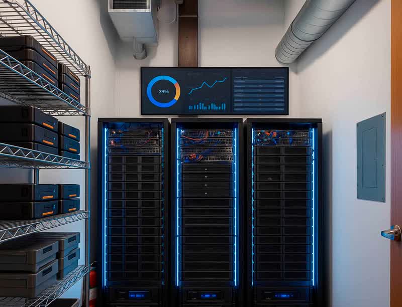 Server room concept